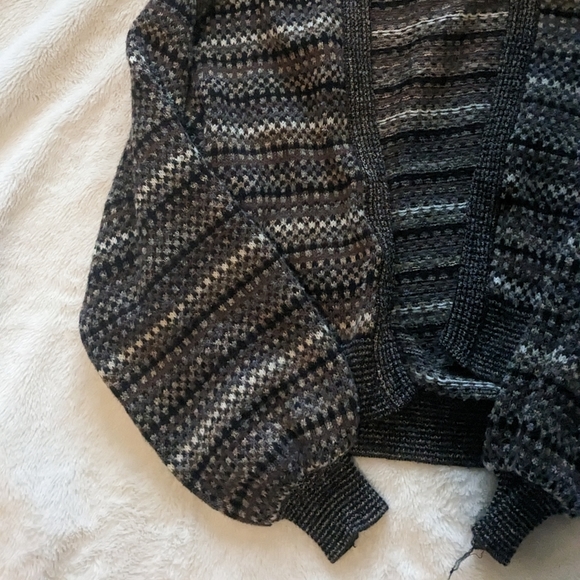 Vintage Wool Cropped Cardigan - Picture 3 of 3